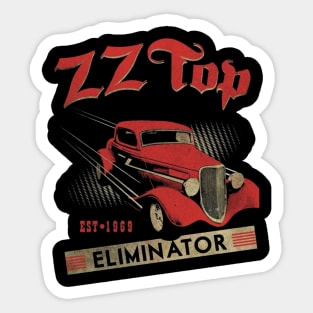 ZZ TOP MERCH VTG Sticker